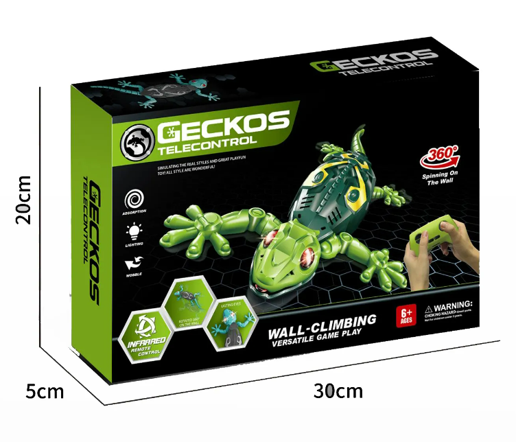 Gravity-Defying Gecko Remote Control Toy™